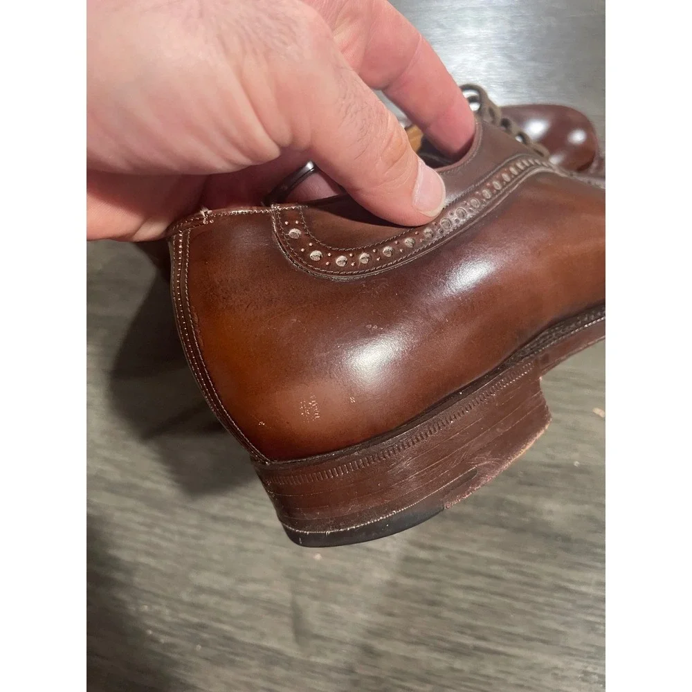 Church's Custom Grade Aldwych Brown Leather Oxfords UK 9.5E US 10.5 England EU44